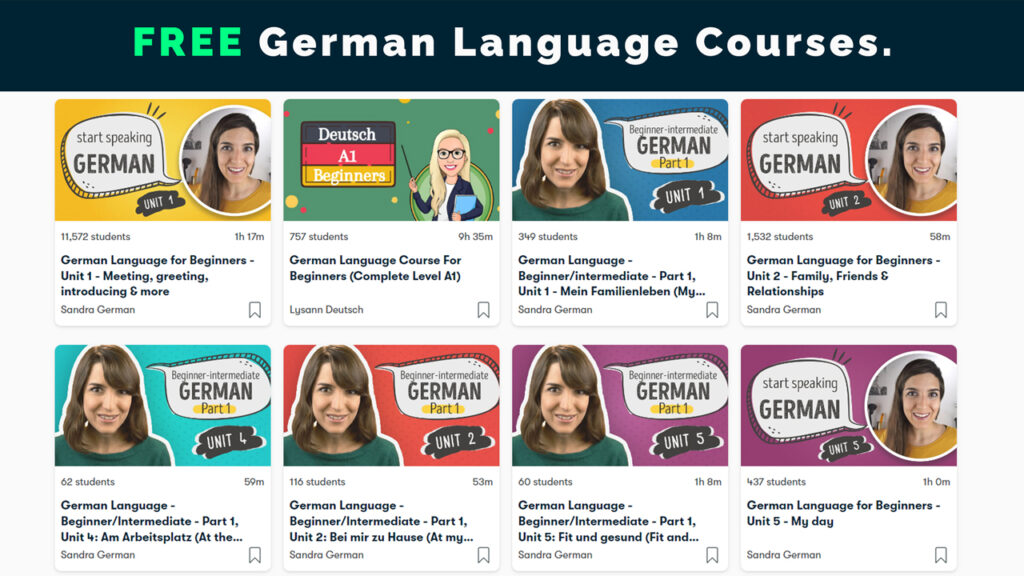 The Best German Language Courses For Free